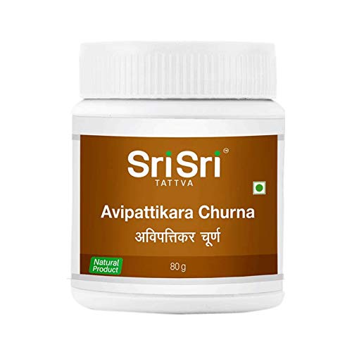 Sri Sri Tattva Avipattikara Churna - 80gm Ayurvedic Digestive Powder for Acidity & Gastric Relief | Herbal Remedy for Heartburn, Indigestion & Stomach Discomfort | Perfect for Daily Digestive Support & After-Meal Wellness