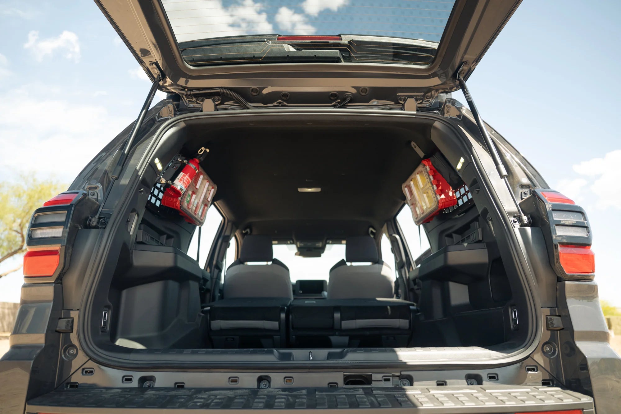 Rago Fabrication Rear MOLLE Storage Panel System for 2025+ Toyota 4Runner - Heavy Duty Truck & SUV Gear Organization for Off-Road Adventures & Camping