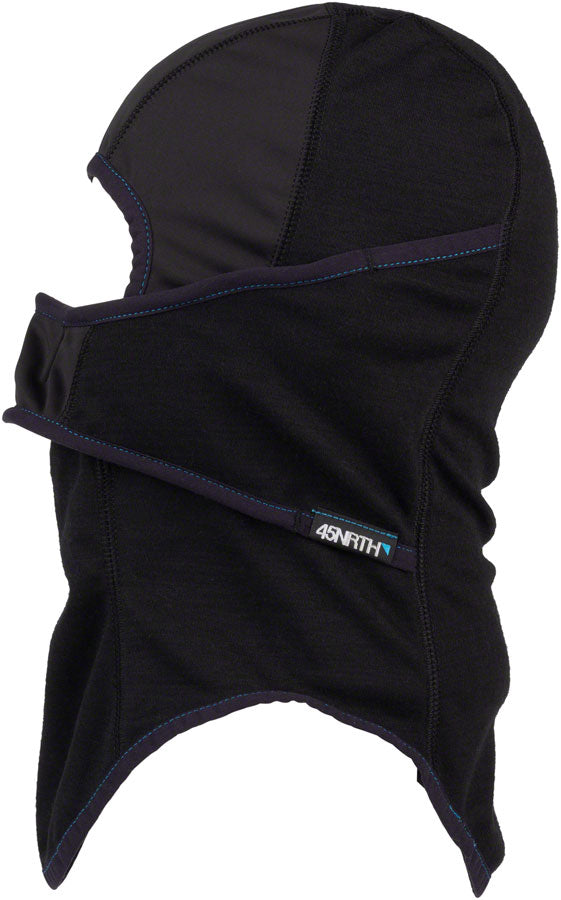 45NRTH 2023 Baklava Winter Cycling Balaclava - Black, Small/Medium - Cold Weather Face Mask for Biking, Skiing & Snowboarding
