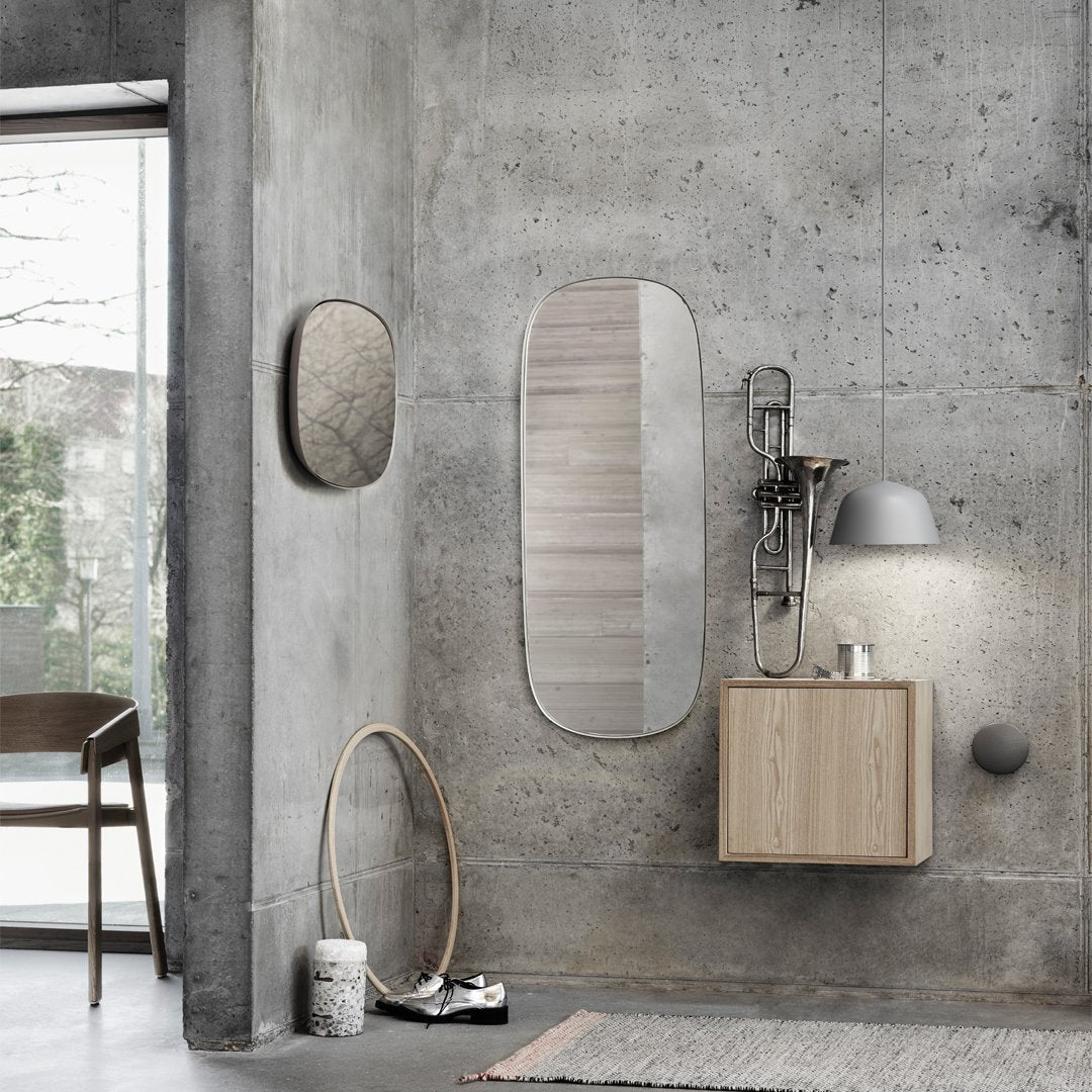 Anderssen Voll Framed Mirror by Muuto - Modern Scandinavian Wall Mirror for Living Room, Bedroom & Entryway Decor
