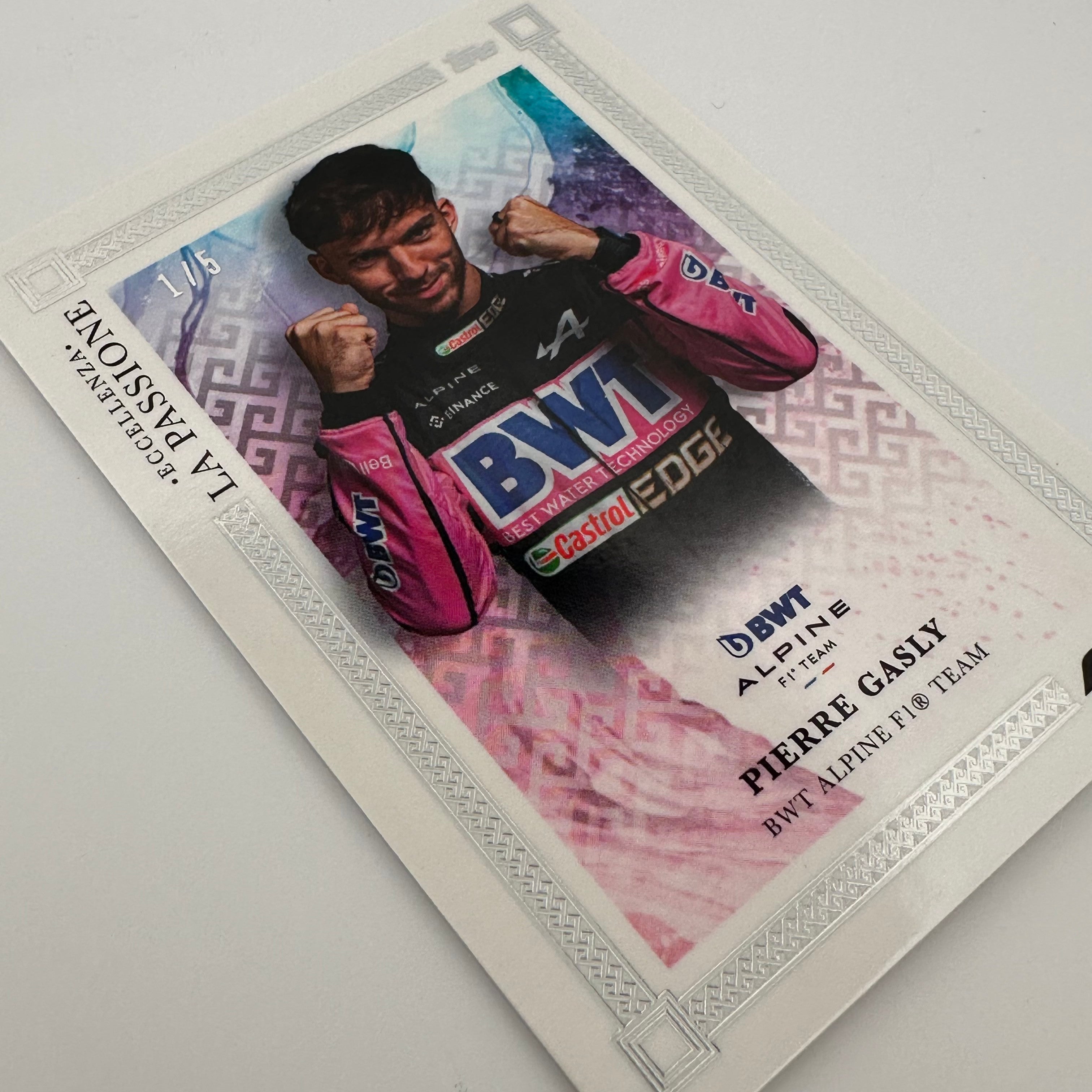 1/5 Scale Rainbow Pierre Gasly 2023 Eccellenza La Passione F1 Model Car - Perfect for F1 Collectors, Display Cases, and Racing Enthusiasts