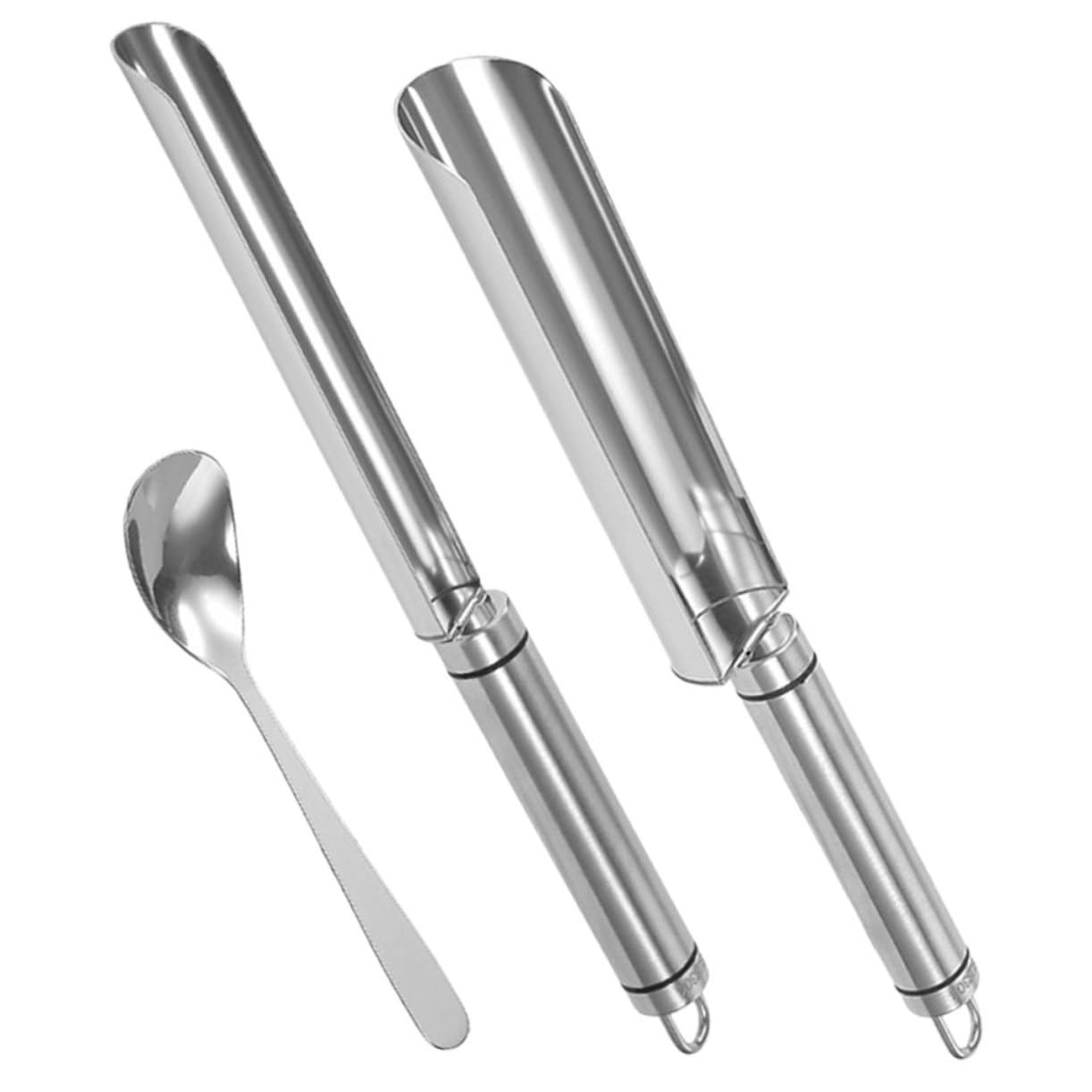 **HOMSFOU Stainless Steel Meatball Maker Kit - DIY Meatball Molds, Cake Maker & Shrimp Ball Shaker - Kitchen Tool for Easy Cooking & Baking (Perfect for Meatballs, Cakes & Seafood Balls)**