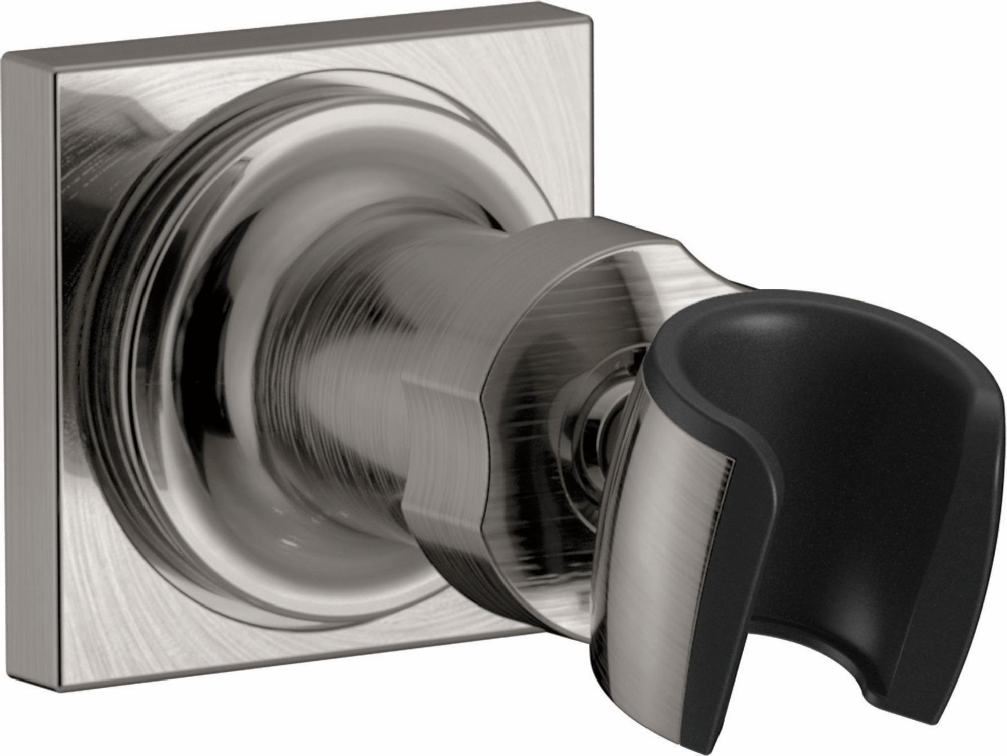Adjustable Square Wall Mount Hand Shower Holder - Stainless Steel U4010 SS PR PK Delta - Perfect for Bathroom, Shower, and Spa Use