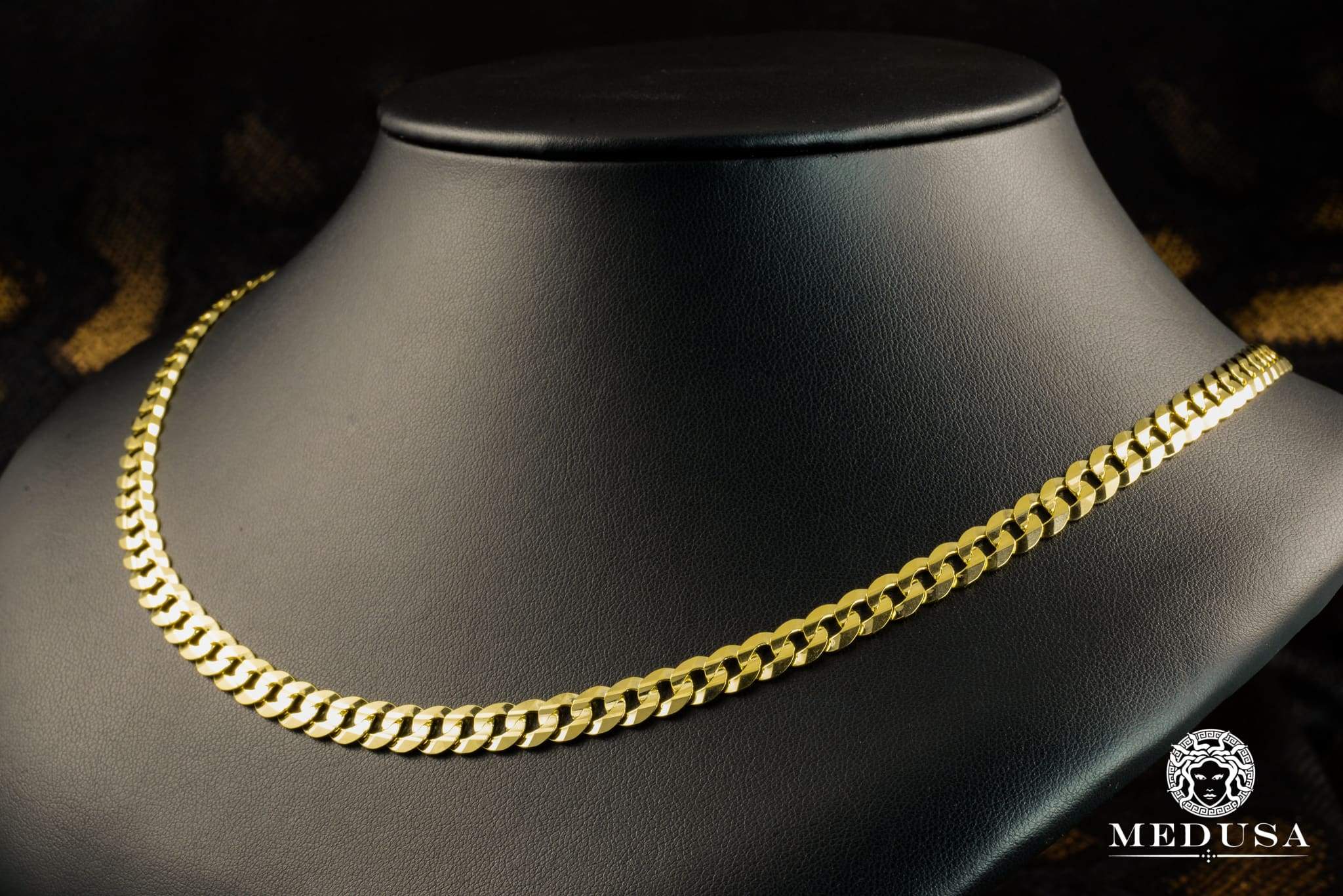 7mm Flat Curb Link Chain Necklace for Women - Dainty Gold & Silver Layering Jewelry - Perfect for Everyday Wear, Gifts & Special Occasions