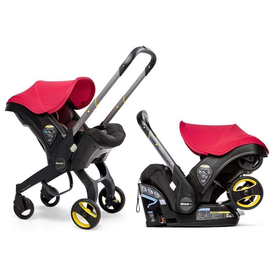 Doona+ Infant Car Seat and Stroller Combo - Convertible, Lightweight, and Travel-Friendly for Newborns to Toddlers - Perfect for Air Travel, Shopping, and Daily Outings