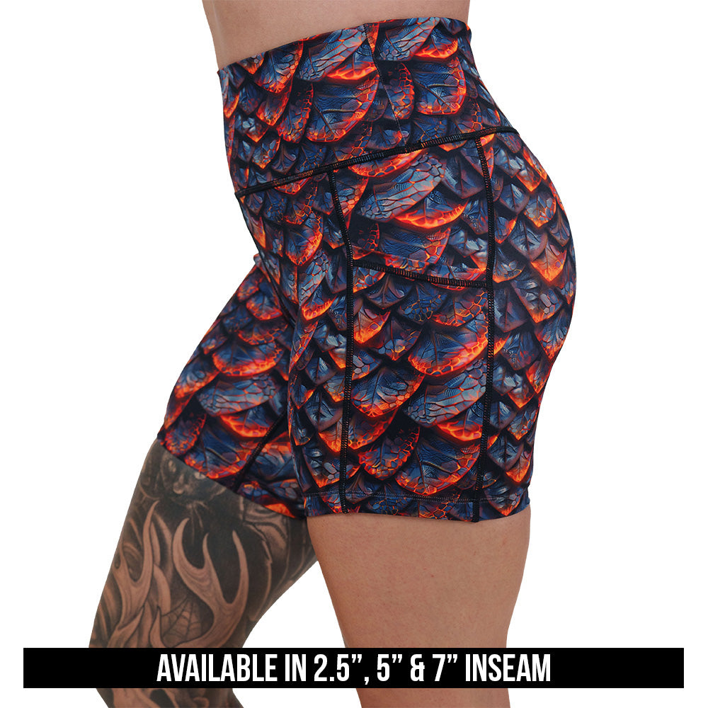 Molten Dragon Men's Athletic Shorts - Lightweight Quick-Dry Gym Workout Running Basketball Shorts for Men - Perfect for Training, Sports & Casual Wear