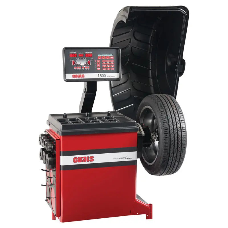 Coats 1500 3D Direct Drive Wheel Balancer - Professional Tire Balancing Machine for Auto Shops & Garages | Perfect for Cars, Trucks & SUVs