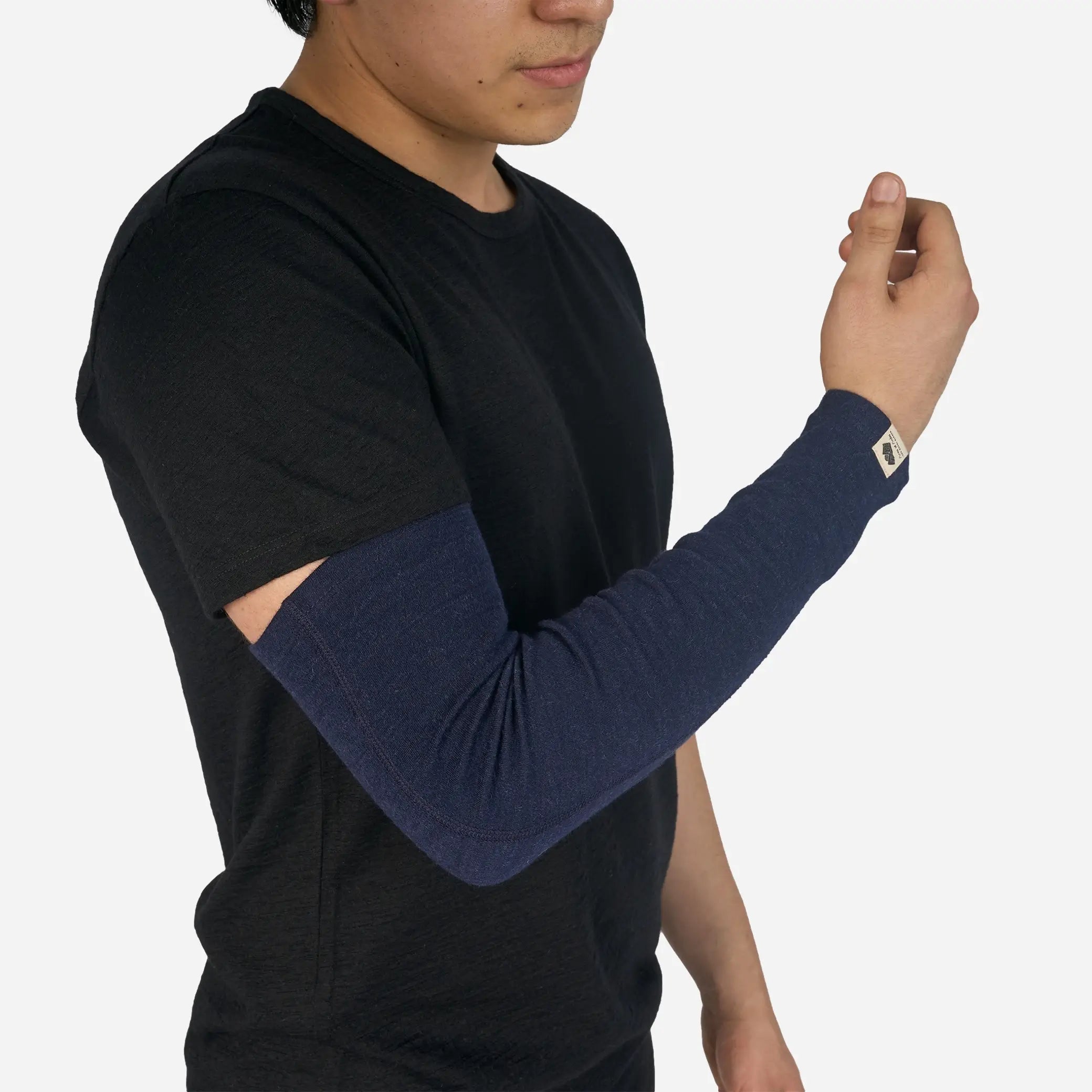 Alpaca Wool Arm Sleeves for Men & Women - 420 Midweight Thermal Compression Sleeves for Outdoor Sports, Running, Cycling & Cold Weather Protection