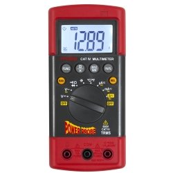 CAT-IV 600V Digital Multimeter - Professional Power Probe Multimeter Tool for Electricians | Heavy Duty Hand Tool for Automotive & Home Electrical Testing