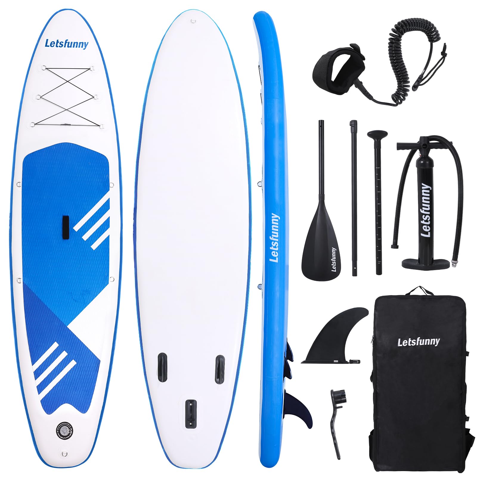 **Inflatable Stand Up Paddle Board 10' - Premium SUP with Carry Bag, Paddle & Accessories - Non-Slip Deck for Adults & Kids - Perfect for Lakes, Rivers & Ocean Adventures**