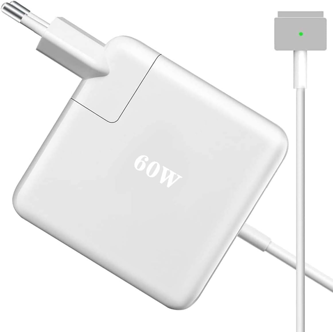 Ywcking 60W T-Tip MacBook Pro Charger - Compatible with MacBook Pro & Air 2012-2015 (11/13 Inch Models A1425 A1435 A1502 A1465 A1424) - Fast Charging Power Adapter for Home Office Travel & Study