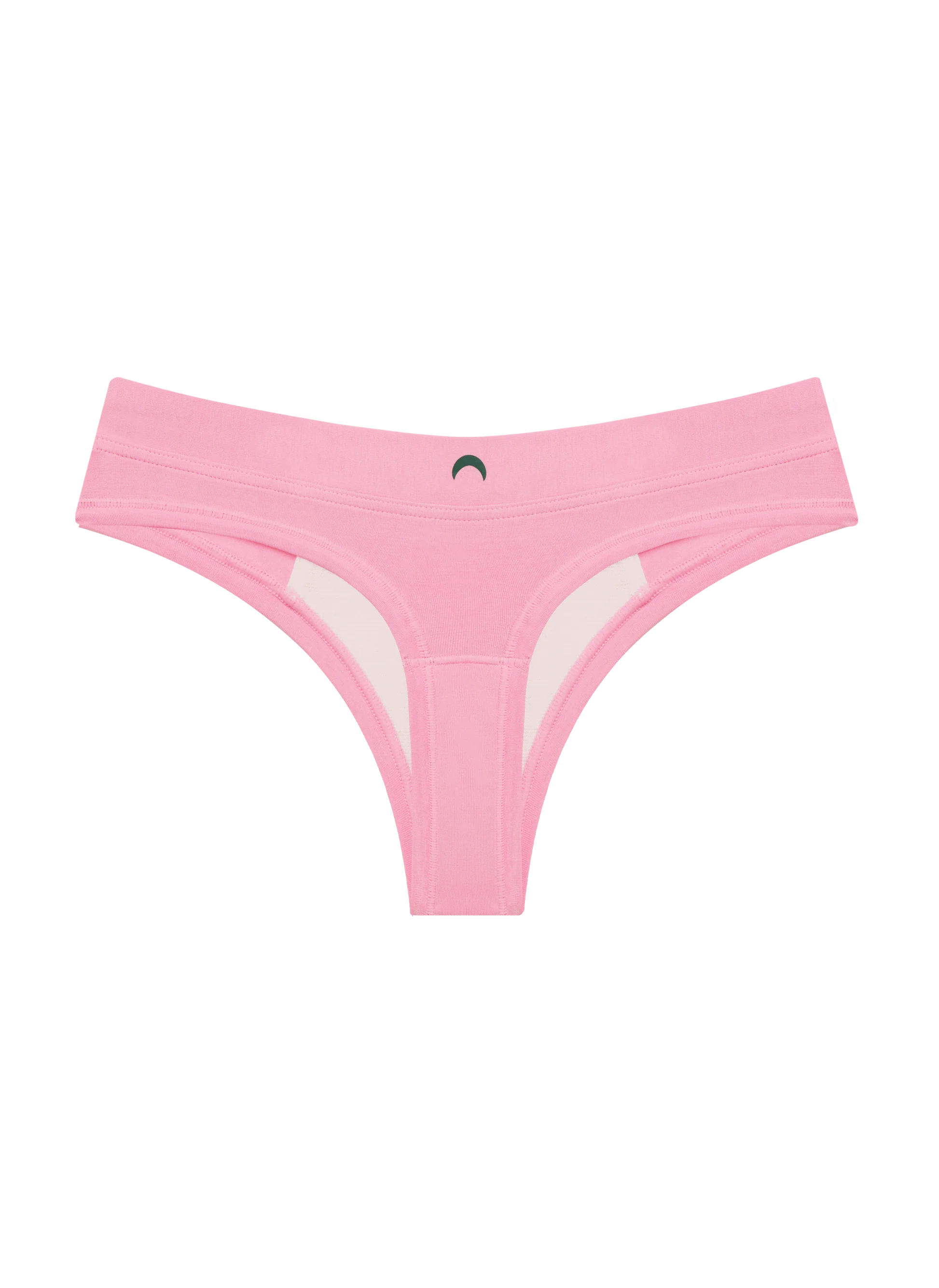 Huha Mineral Undie Thong - Organic Cotton Women's Underwear with Natural Minerals for Comfort & Odor Control - Perfect for Yoga, Travel & Everyday Wear