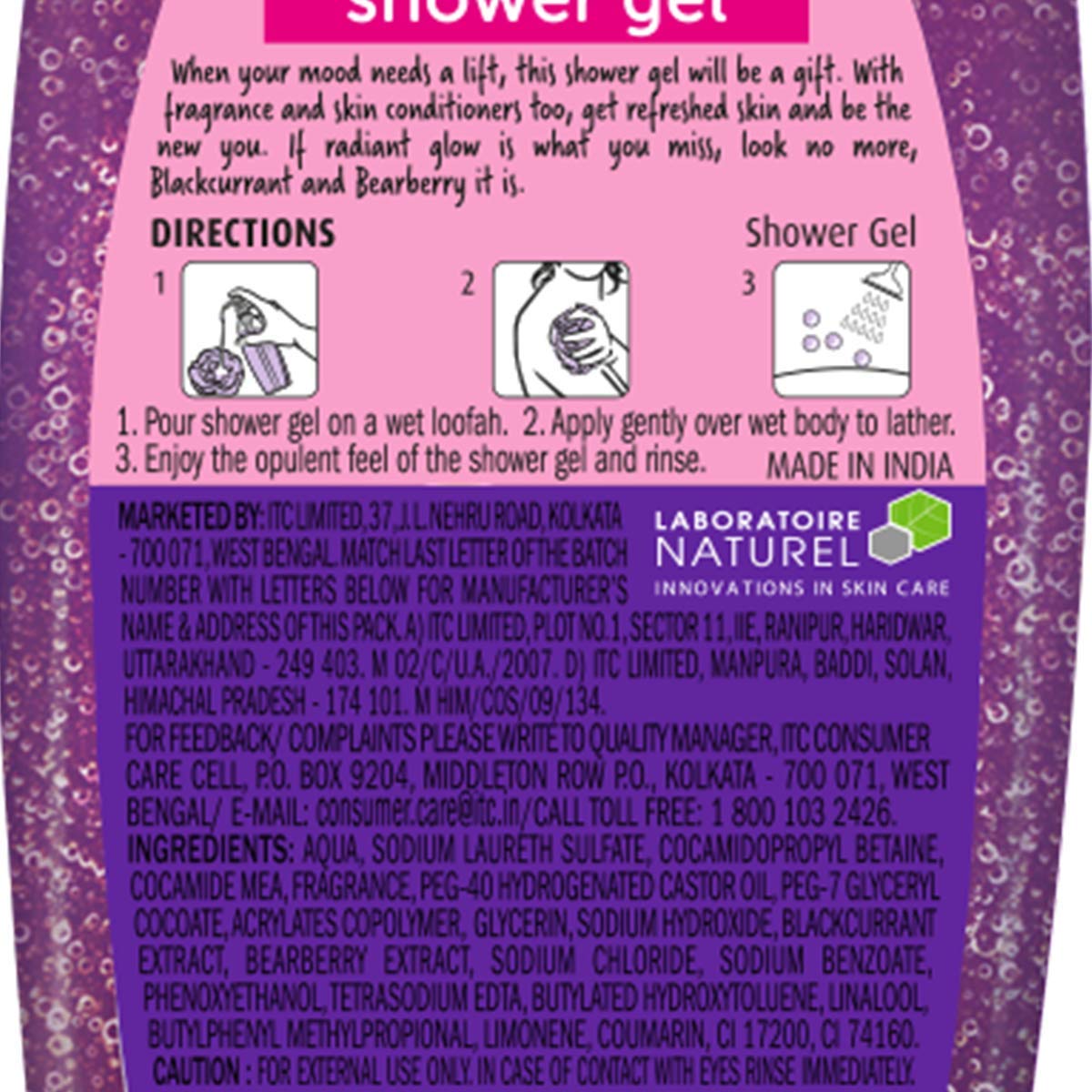Fiama Gel Bar Celebration Pack - 5 Unique Gel Bars (125g Each) | Buy 4 Get 1 Free | Fiama Shower Gel Blackcurrant & Bearberry Body Wash with Skin Conditioners (500ml Pump) for Radiant Glow | Perfect for Gifts, Spa Days & Luxurious Bath Time