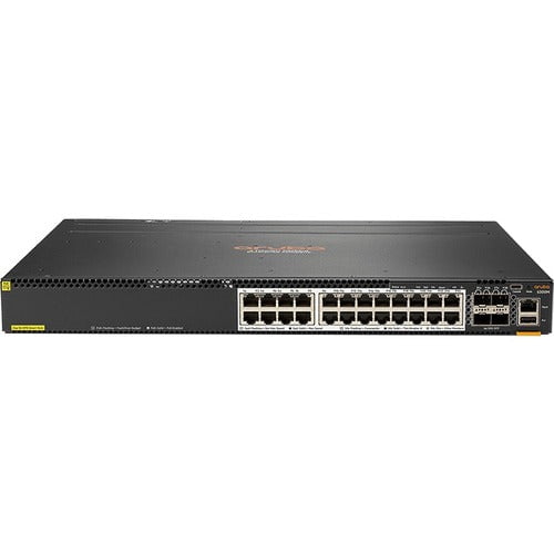 Aruba 6300M 24-Port Managed Ethernet Switch | Layer 3 Modular Switch with 4 SFP Slots | 1U Rack-Mountable for Twisted Pair & Fiber Optic Networks | Ideal for Data Centers, Enterprise Networks & Server Rooms