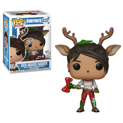 Fortnite Red Nosed Raider Exclusive Skin (Gamestop Limited Edition) - Rare Vaulted Collectible #437 | Perfect for Gaming Enthusiasts & Battle Royale Cosplay