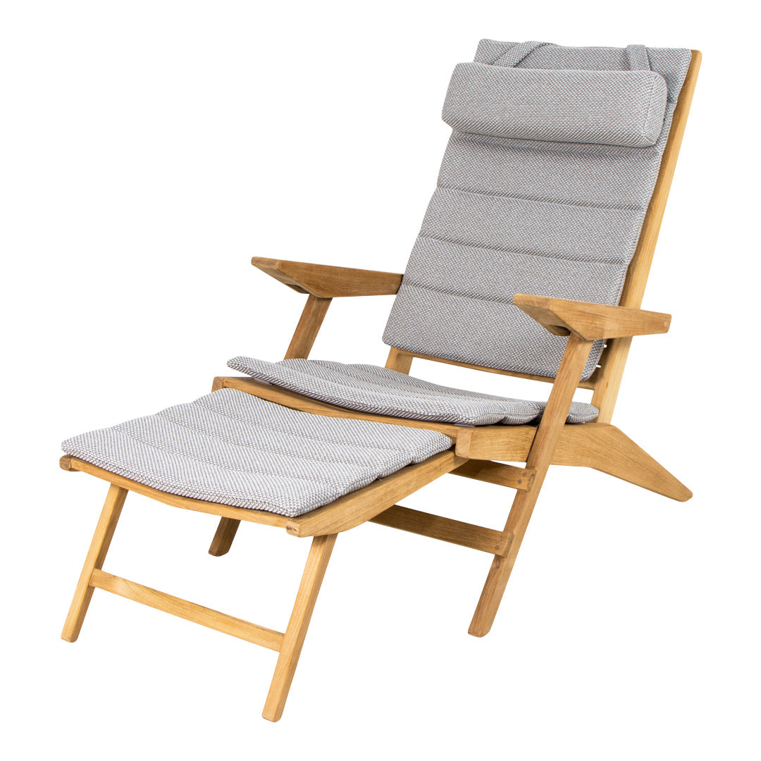 Flip Outdoor Deck Chair - Lightweight Folding Patio Lounge Chair for Poolside, Beach, Camping & Backyard Relaxation