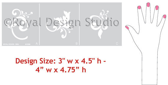 Chinese Elements Wall Stencil - Oriental Pattern Painting Template for DIY Home Decor, Wall Art, and Creative Projects | Perfect for Bedroom, Living Room, and Nursery Design