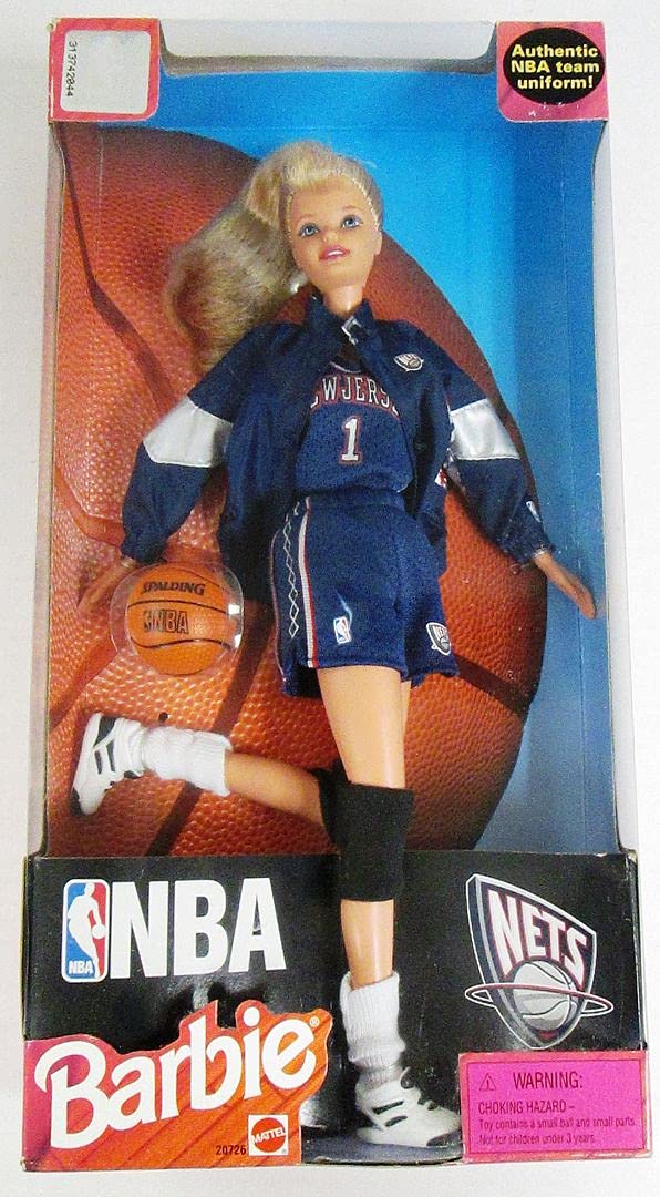 Mattel NBA Brooklyn Nets Barbie Doll - Perfect for Collectors, Gifts & Sports Fans