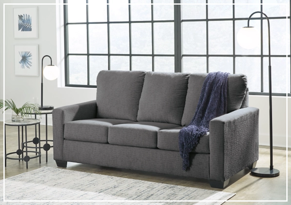 Gio Italia Rome Fabric Sofa Sleeper - Convertible Queen, Full XL & Twin Size Bed for Small Spaces | Comfortable Sleeper Sofa for Living Room, Guest Room & Apartments