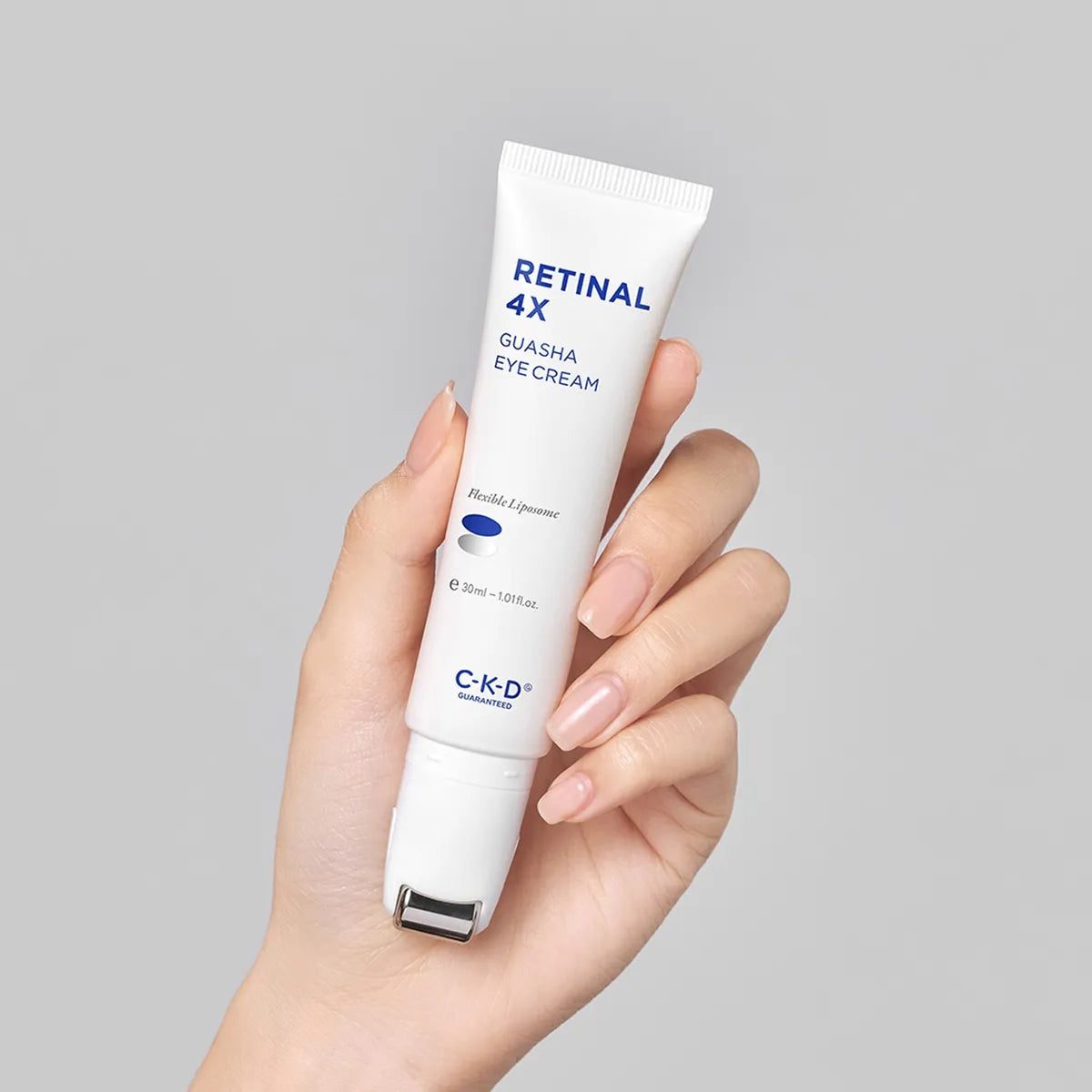 Best CKD Retinal 4X Guasha Eye Cream 30ml - Anti-Aging & Dark Circle Treatment for Puffy Eyes - Perfect for Nighttime Skincare Routine & Morning Eye Care