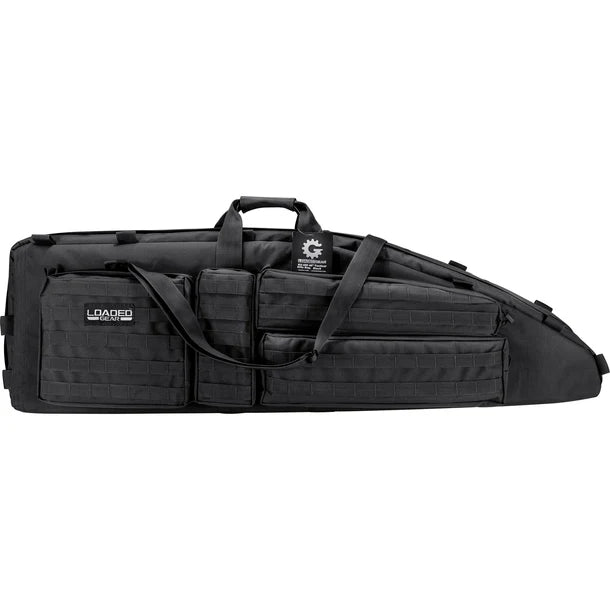 Barska BI12550 Loaded Gear 46 Tactical Rifle Bag - Black RX 600 | Durable Gun Case for Hunting, Shooting Range & Outdoor Sports | Military-Grade Protection for Firearms & Accessories