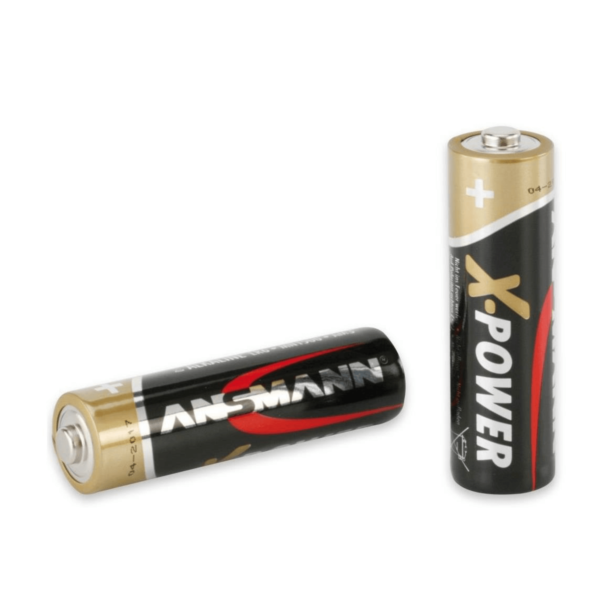 Ansmann X Power AA Alkaline Batteries (4 Pack) - Long-Lasting Power for Toys, Remote Controls & Electronics - High-Performance AA Batteries for Home & Office Use