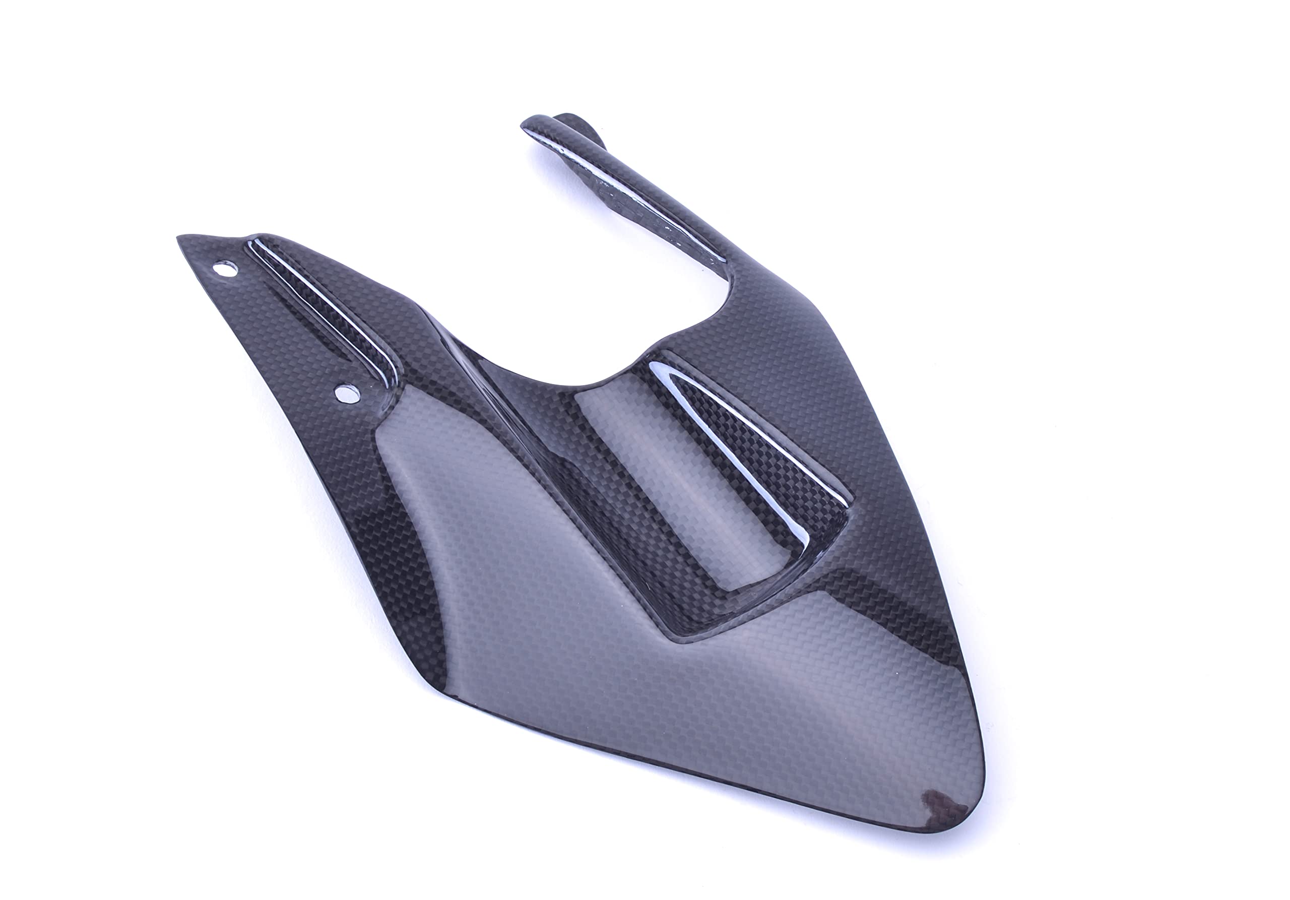 Best Carbon Fiber Rear Fender Hugger Mudguard for Ducati 848 1098 1198 - Durable Motorcycle Protection for Wet & Dry Riding Conditions