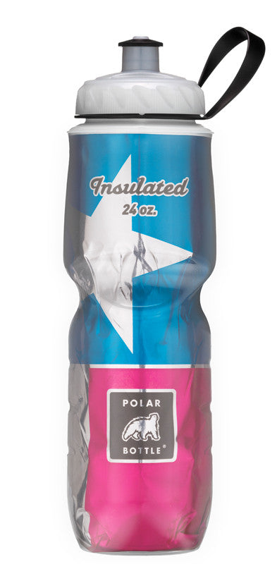 **Polar Bottle 24oz (710mL) Insulated Water Bottle - Limited Edition State Flag Design | Perfect for Hiking, Gym & Outdoor Adventures**