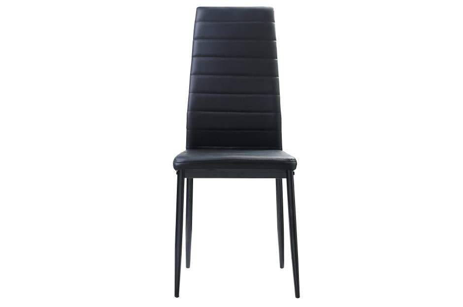 Black Florian Dining Collection - Elegant Modern Dining Set for Home & Restaurant Use | Perfect for Family Dinners & Entertaining Guests