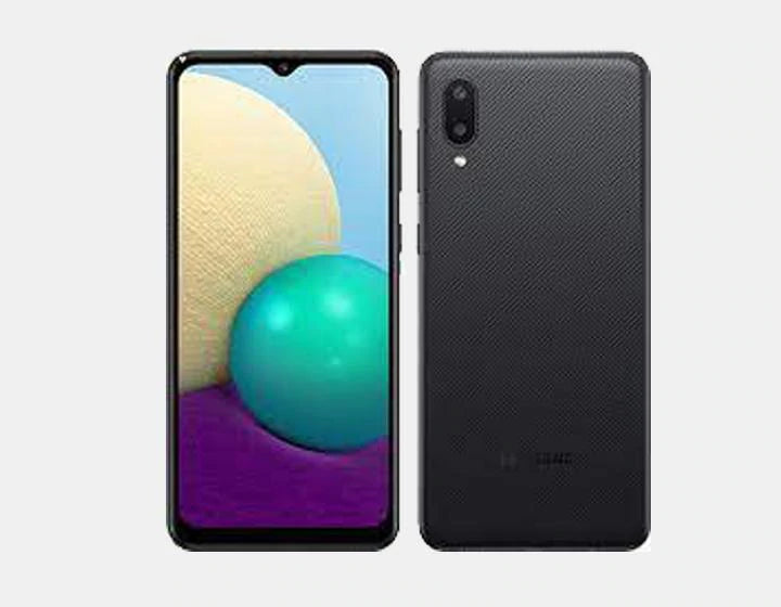 Samsung Galaxy A02 A022F/DS 32GB 3GB RAM Dual SIM LTE GSM Unlocked Smartphone - Black | Perfect for Travel, Work & Everyday Use