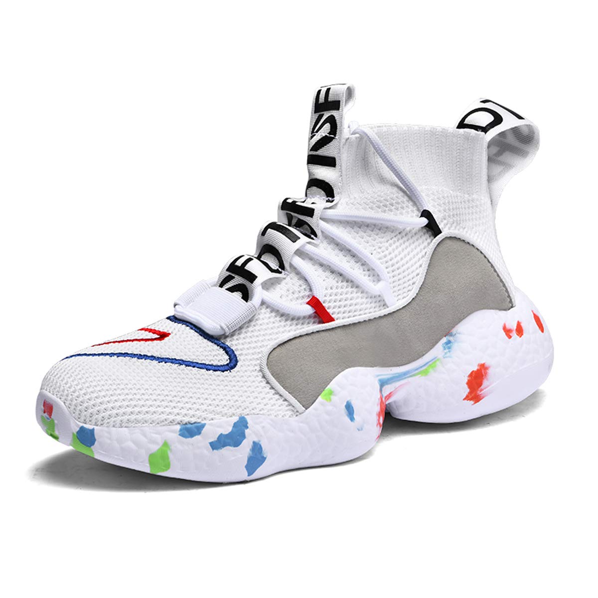 **LIBINXIF Women's & Men's Breathable Non-Slip Sneakers - Lightweight Walking Shoes for Running, Training & Casual Wear - Couple Matching Fashion Sock Shoes (Available in Large Sizes)**    *(Perfect for Gym, Travel, Daily Commute & Outdoor Activities)*
