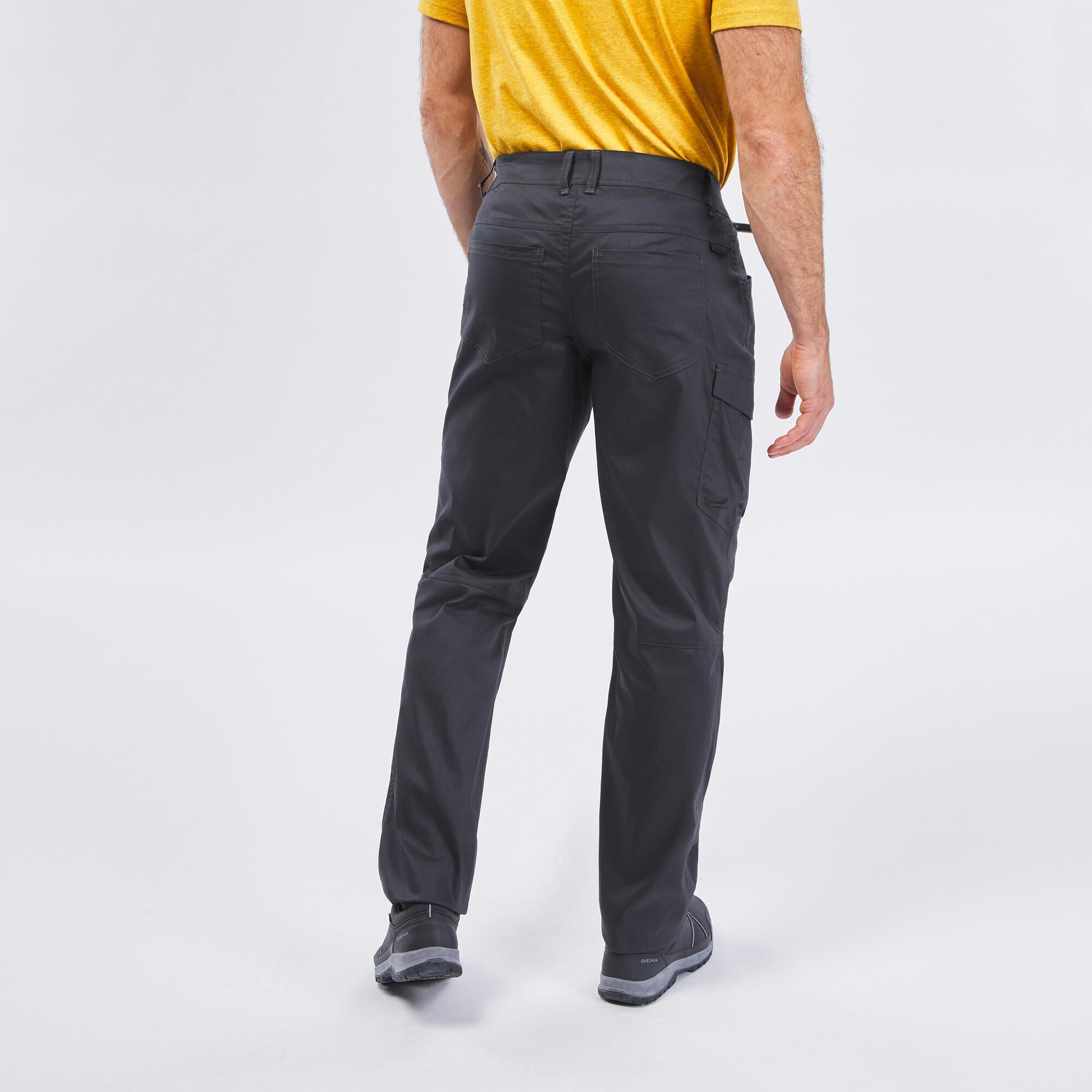 Quechua NH100 Men's Hiking Pants - Lightweight, Quick-Dry Outdoor Trekking Trousers for Camping & Mountain Climbing