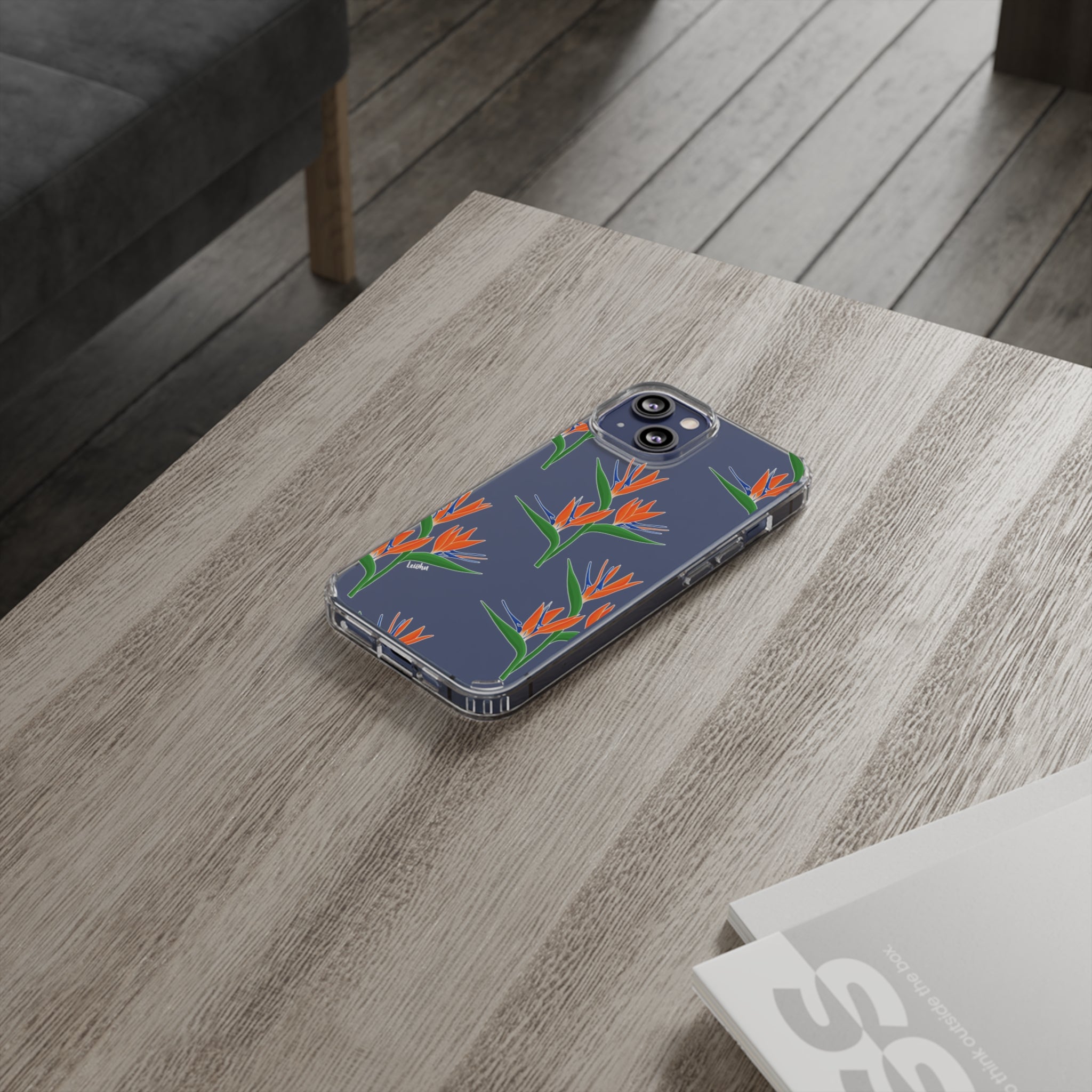 Bird of Paradise Clear Phone Case - Durable Protective Cover for iPhone & Samsung - Perfect for Nature Lovers & Tropical Style