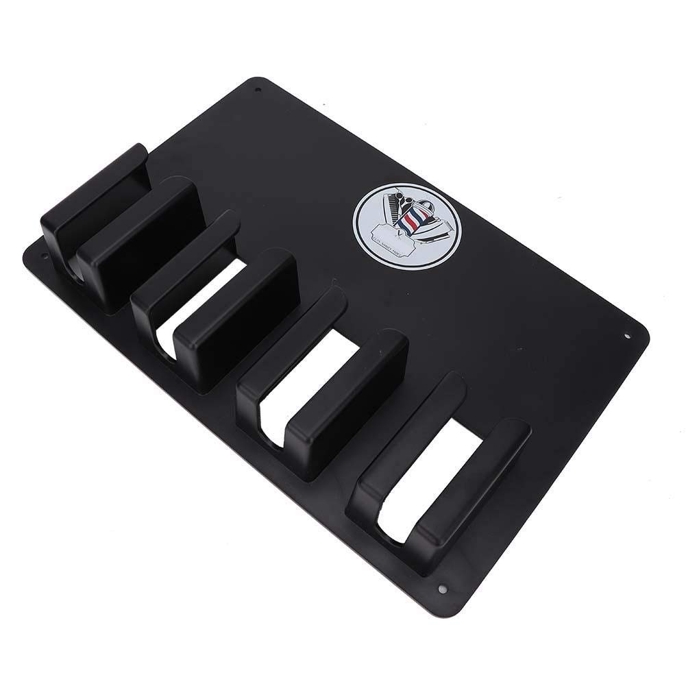 Professional Wall Mounted Hair Clipper Holder - Multifunctional Electric Clipper Storage Stand with Brush Holder for Barber & Hairdresser | Salon Organization & Home Grooming Solution