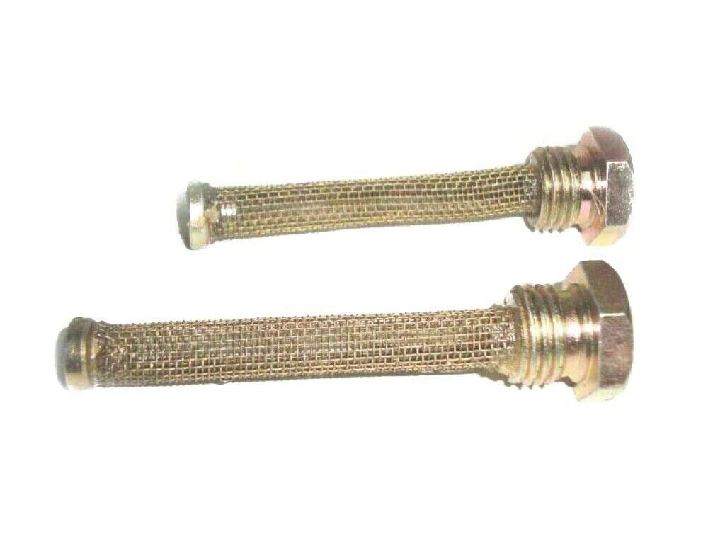 Royal Enfield Compatible Crank Case Strainer Assembly Pair - Motorcycle Engine Oil Filter Replacement Part for Royal Enfield Classic, Bullet & Himalayan Models