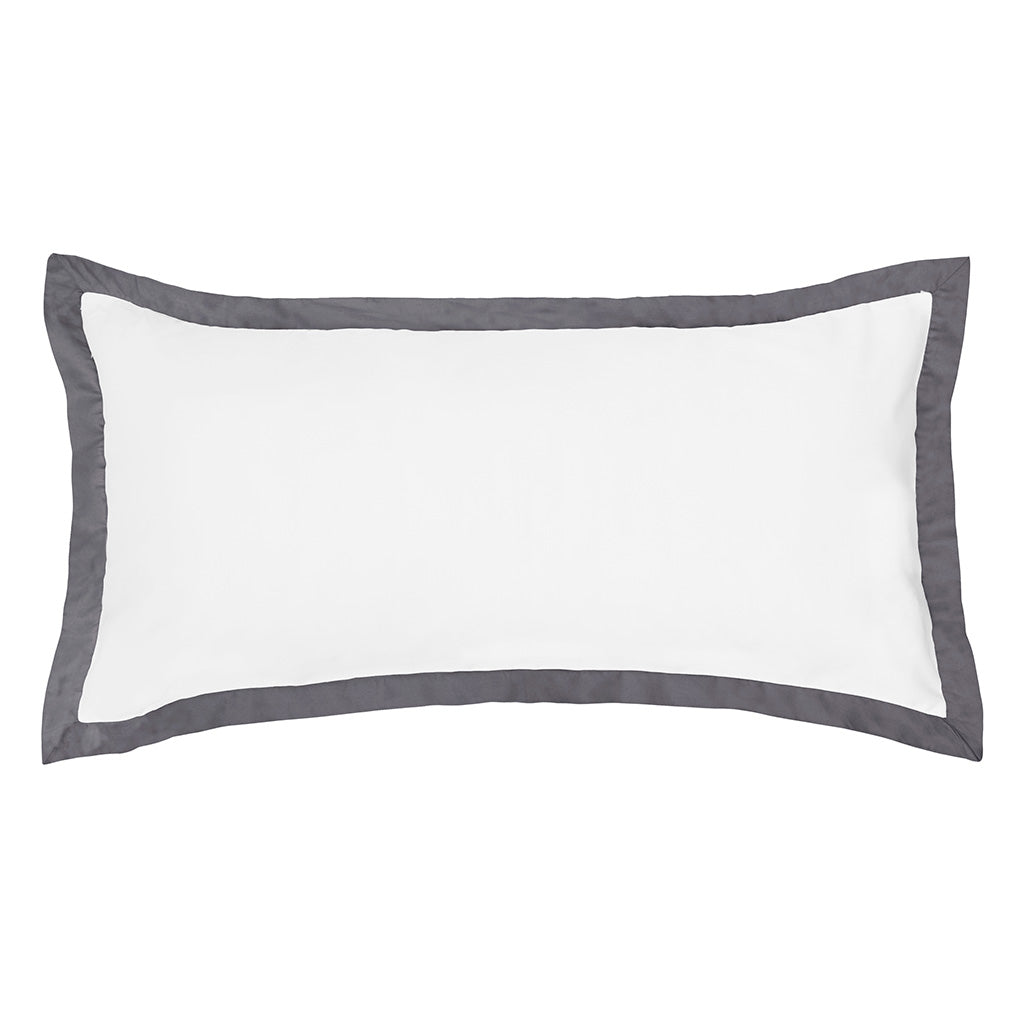Charcoal Grey Linden Throw Pillow - Soft Decorative Cushion for Sofa, Bed & Home Decor - Perfect for Living Room, Bedroom & Cozy Spaces