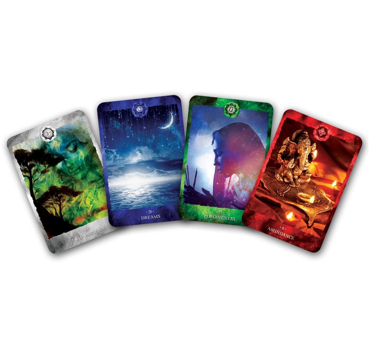 Chakra Reading Cards - Spiritual Healing & Energy Balancing Oracle Deck for Meditation, Yoga & Self-Discovery | Perfect for Reiki Practitioners & Holistic Therapists