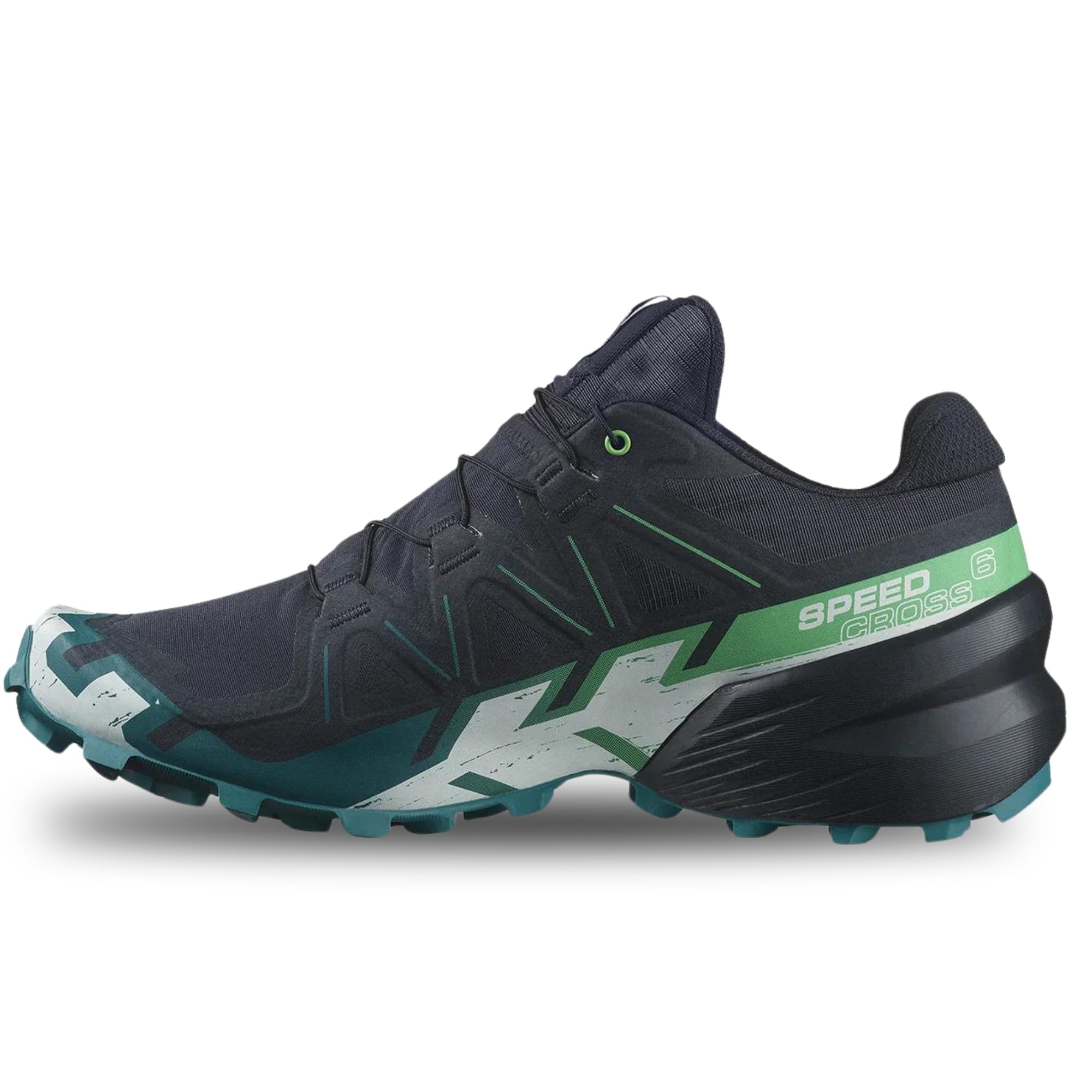 Salomon Men's Speedcross 6 Trail Running Shoes - Lightweight Hiking Sneakers for Outdoor Adventures & Mountain Trails
