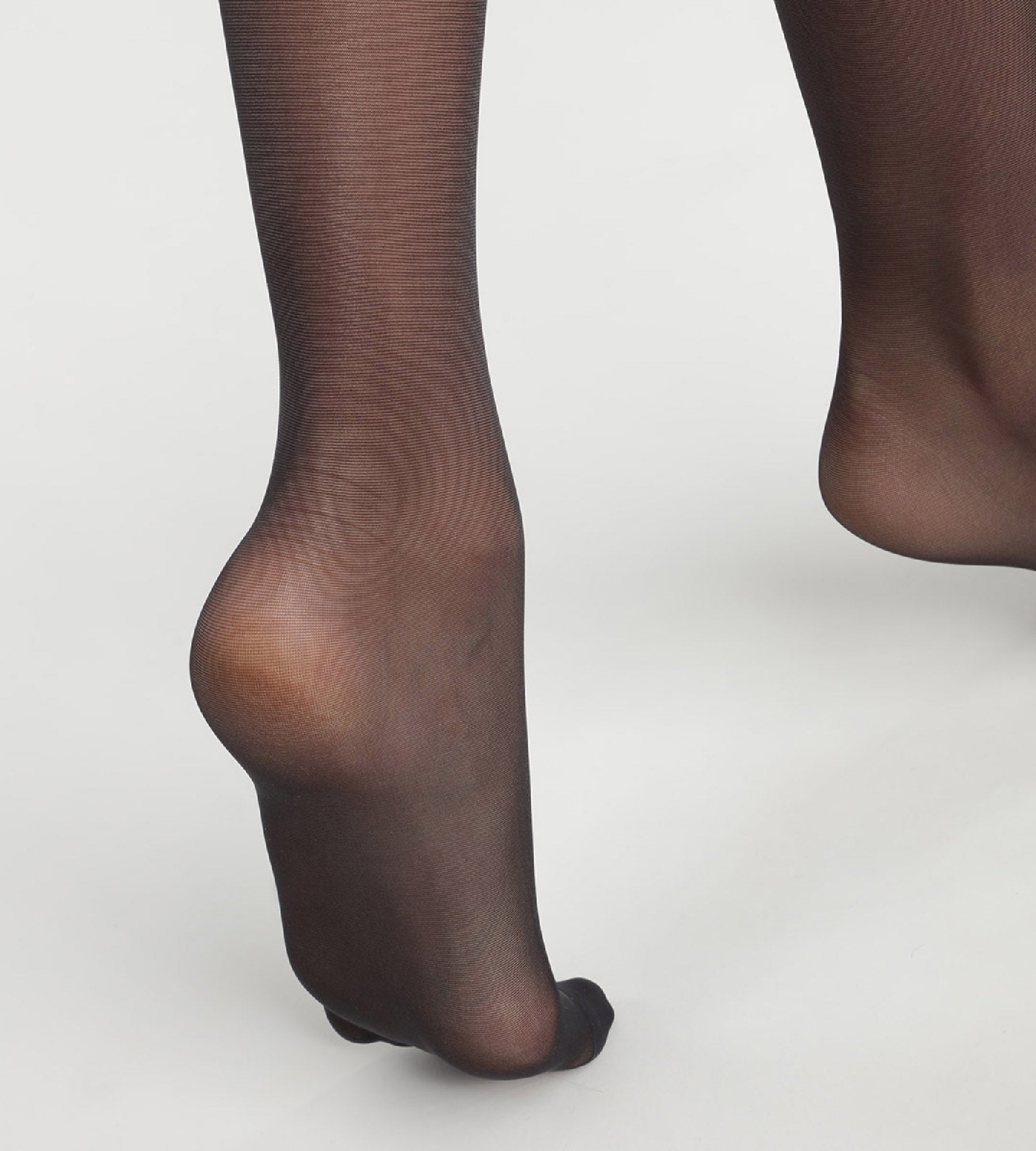 2 Pairs of Reinforced Lycra Mesh Knee-High Socks - Ultra Durable Black Nylon Stockings for Women, Perfect for Work, Sports & Everyday Comfort