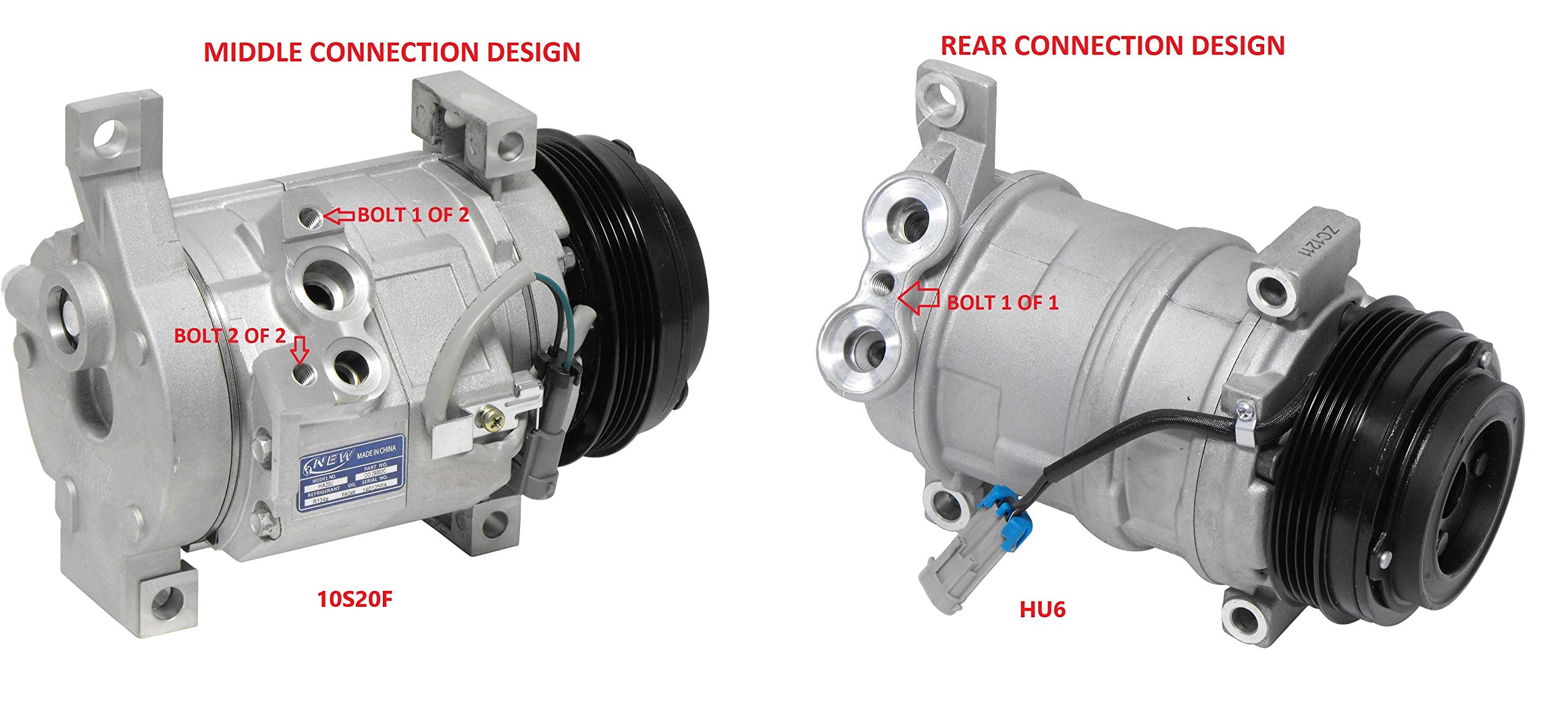 HVAC A/C Compressor Replacement Kit - Compatible with Multiple Car Models | High-Performance Auto AC Compressor Kit for Smooth Cooling | Ideal for DIY Car Repairs & Professional Mechanics