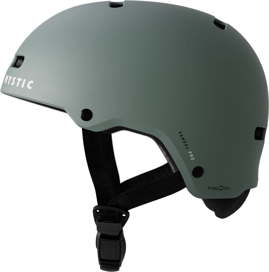 Vandal Pro Wakeboard & Watersport Helmet - Premium Safety Gear for Wakeboarding, Waterskiing, Jet Skiing - Dark Olive (230290) - Perfect for Extreme Water Sports & Outdoor Adventures