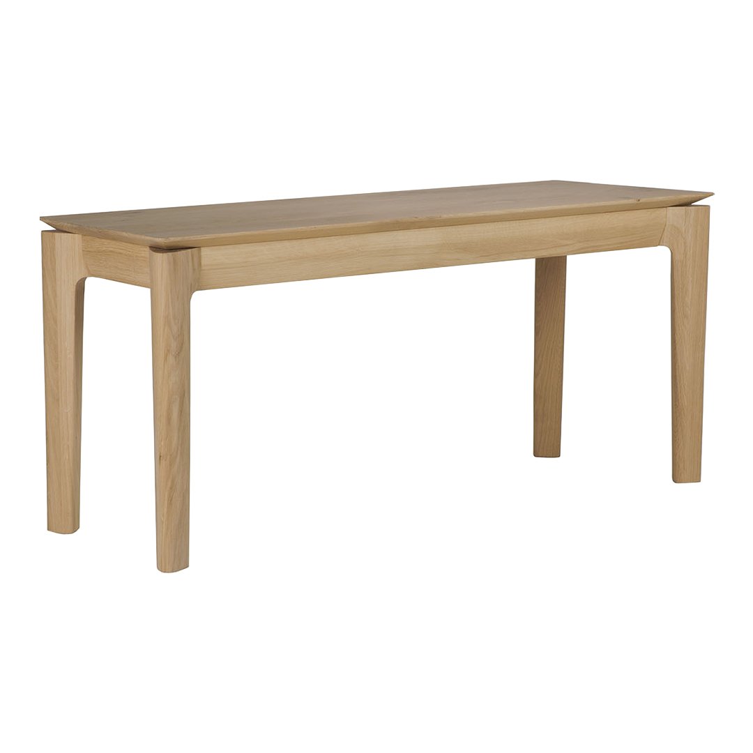 Alain Van Havre Bok Bench by Ethnicraft - Modern Wooden Storage Bench with Handcrafted Design - Perfect for Entryway, Living Room, or Bedroom Storage