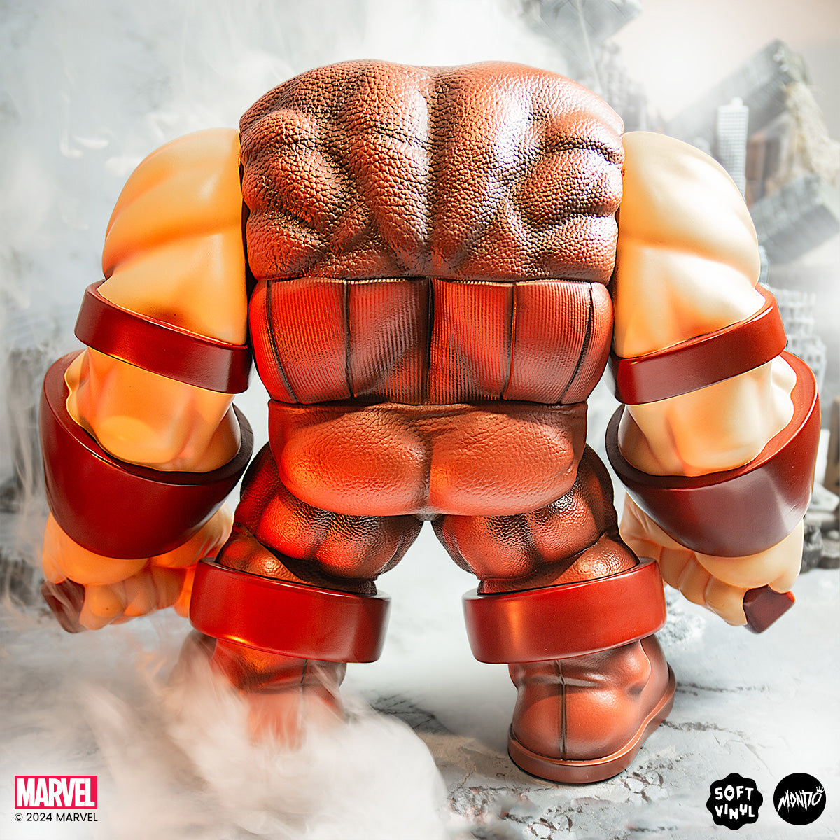 Juggernaut Soft Vinyl Collectible Figure - Limited Timed Edition - Perfect for Marvel Fans Display & Comic Book Collections