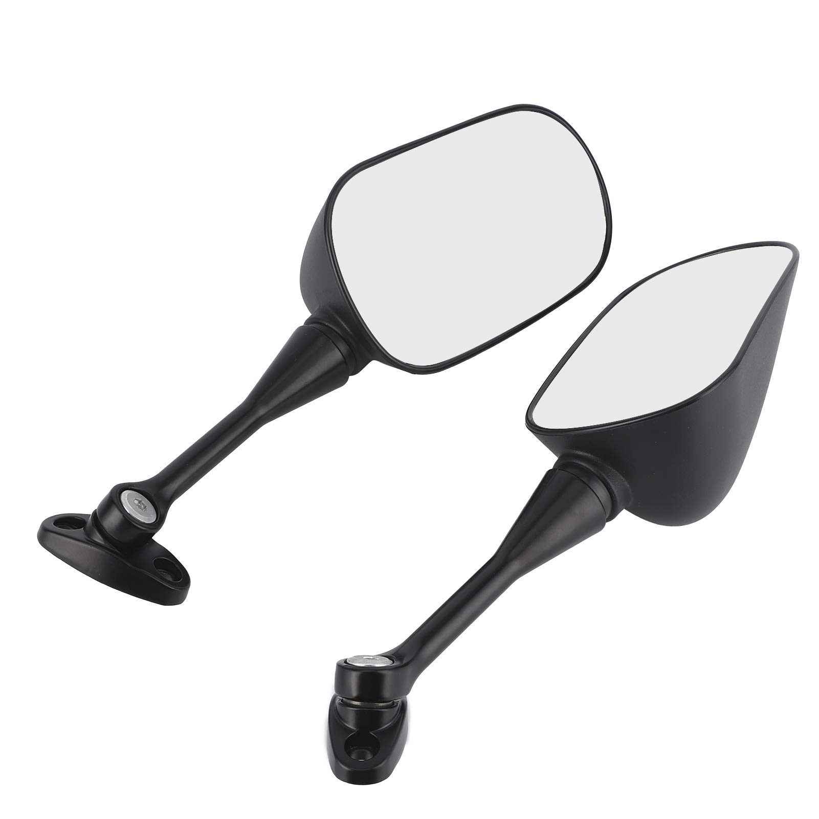 Durable Motorcycle Handlebars Rearview Mirror - Adjustable Wing Mirror for Safe Riding | Perfect for Cruisers, Sport Bikes & Commuting Accessories