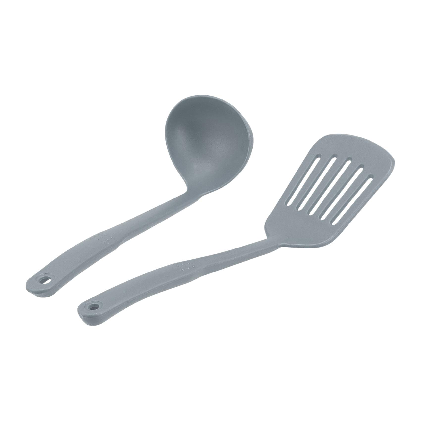 Amazon Basics Ceramic Non-Stick 12-Piece Cookware Set - Gray Pots, Pans & Utensils for Everyday Cooking, Frying & Baking | Dishwasher Safe & Oven Safe Up to 350°F