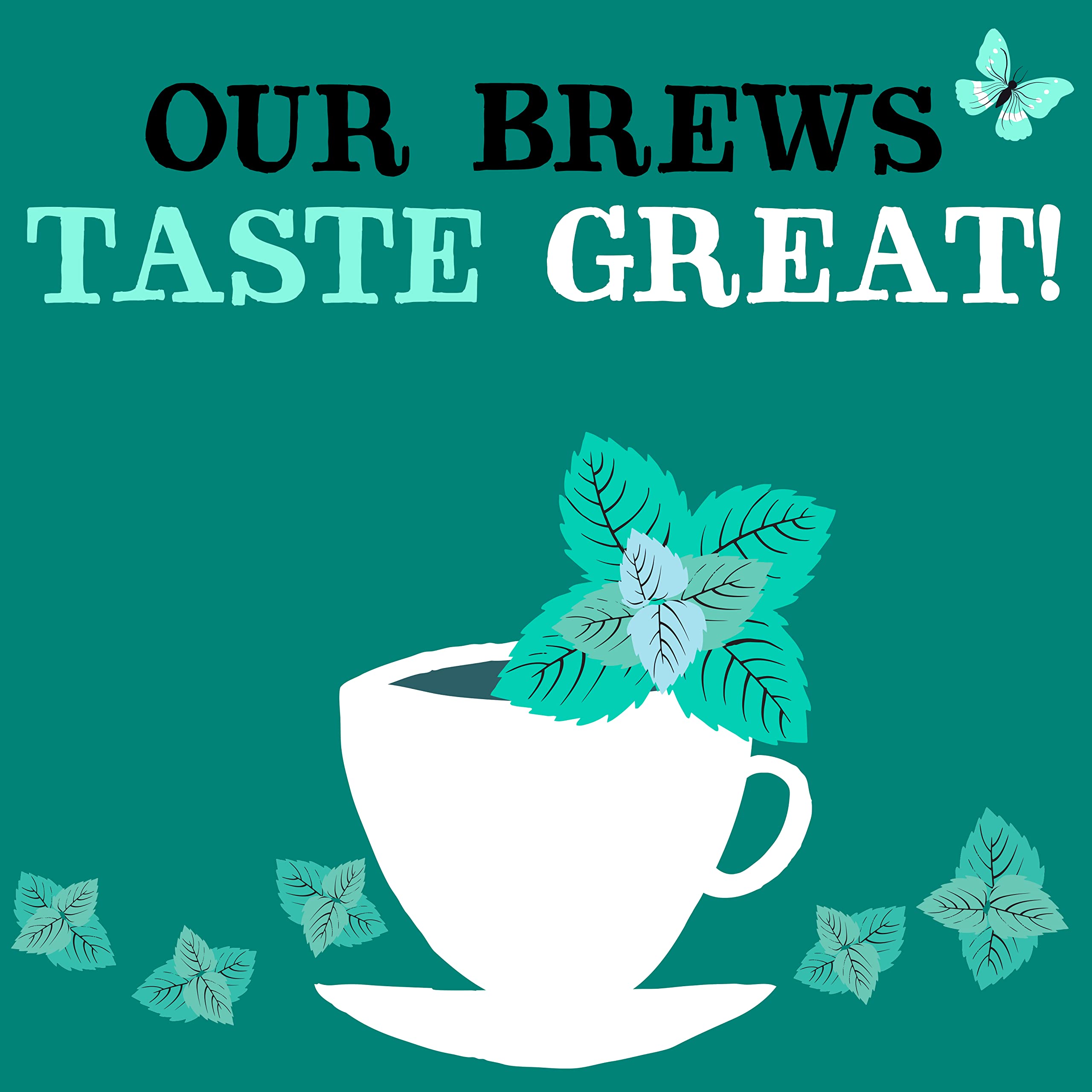 Organic Mint & Fennel Herbal Tea Bags - USDA Certified, Non-GMO, Caffeine-Free British Blend (20 Count) - Perfect for After Dinner Relaxation & Digestive Support