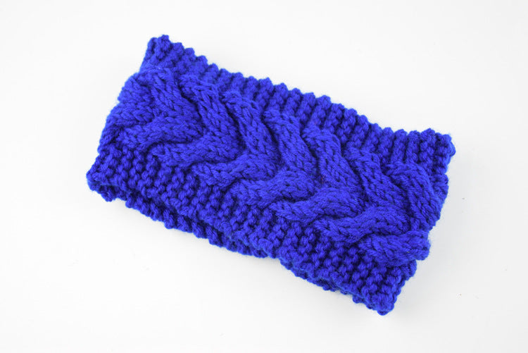 Warm Acrylic Thick Wool Knitted Headband for Women - Winter Fashion Hair Accessories - Perfect for Outdoor Activities & Cold Weather
