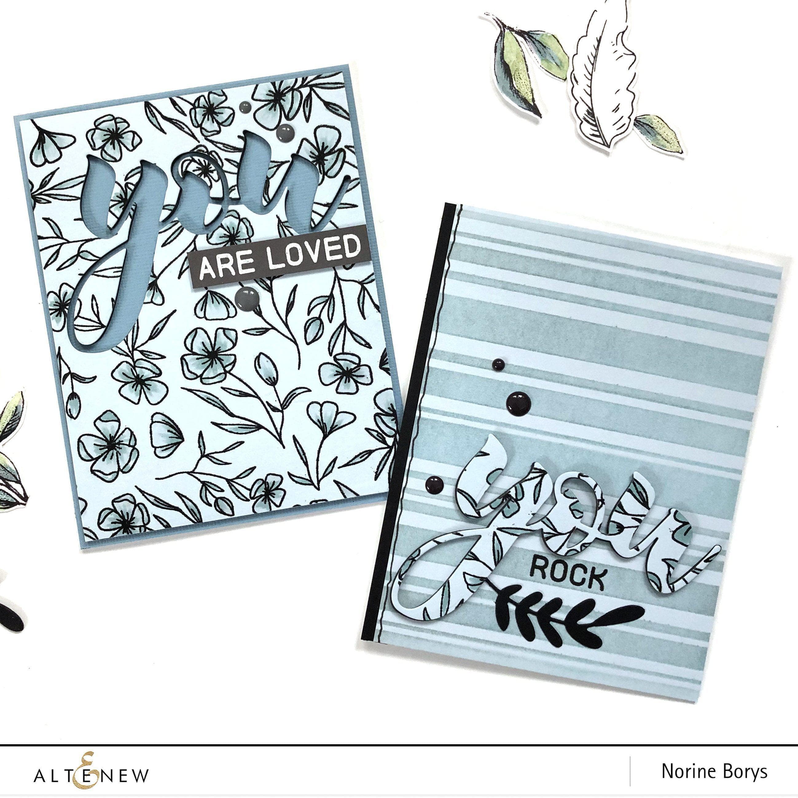 Mega Greetings 2 Stamp & Die Bundle Set for Card Making, Scrapbooking & DIY Crafts - Perfect for Handmade Greeting Cards, Invitations & Paper Projects