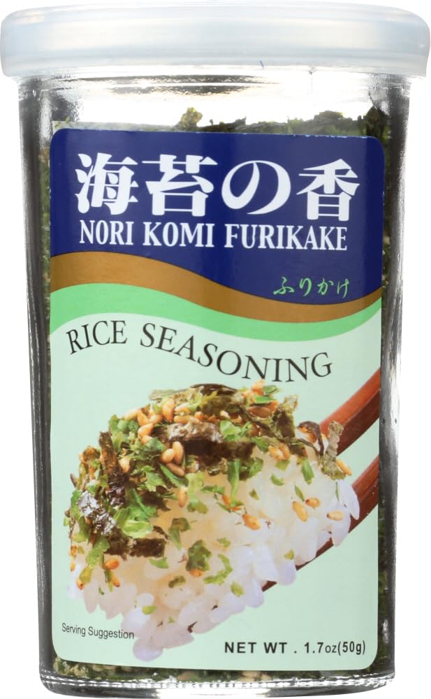 Premium JFC Nori Fumi Furikake Rice Seasoning - 1.7 Oz (Pack of 10) | Japanese Seaweed & Sesame Topping | Perfect for Sushi, Rice Bowls & Onigiri | Authentic Asian Flavor Enhancer