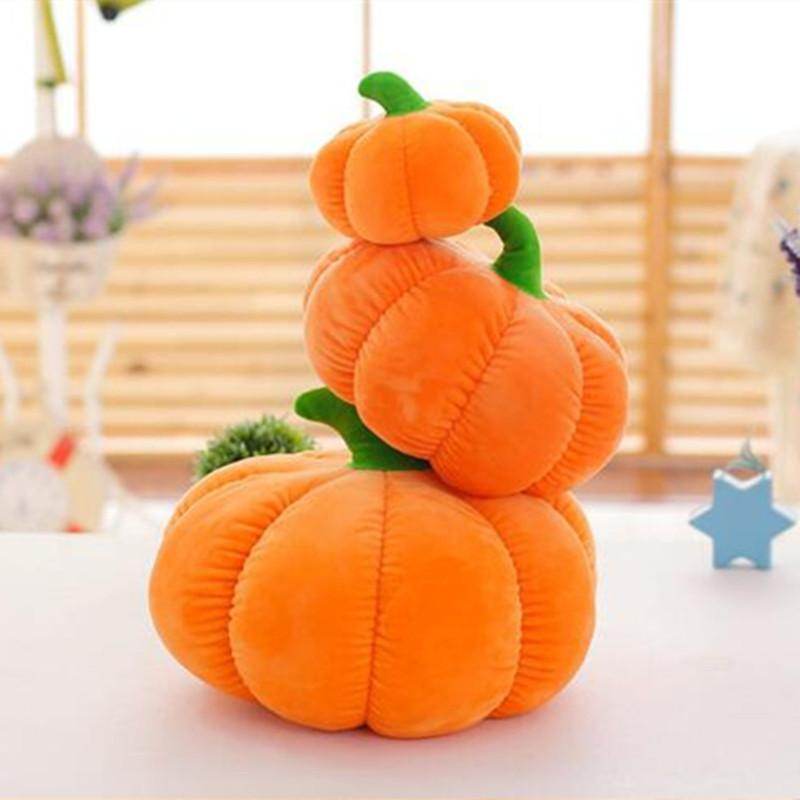 Soft Squishy Pumpkin Plush Toy - Cute Halloween Fall Decor, Stress Relief Fidget Sensory Toy for Kids & Adults | Perfect for Home Decor, Party Favors, Gifts & Anxiety Relief